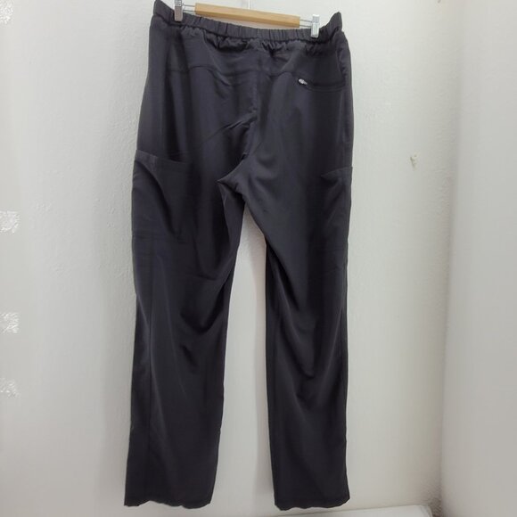 Dickies Scrub Bottoms Womens XL Tall Black Dynamix Straight Leg Pants DK130T - Picture 2 of 8